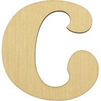 Заготовка фанера літера українська с h6 см (5)  