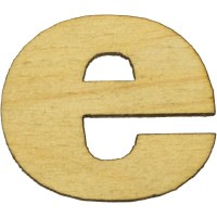 Літера українська 2 см е фанера (5)