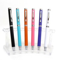 Ручка авт. з повор. кульк. метал. "Baixin" №935-1-2-3-4 0,7мм mix6(12)