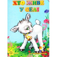 Книжка А6 "Книжка-іграшка: Хто живе у селі"/Смайл/(50)
