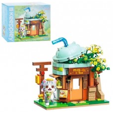 Конструктор Кафе,фігурка-кошеня,в кор-ці,22,5х18х10см №K28007(30)