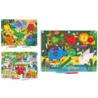 Іграшка дерев'яна Лабіринт,магнітний,в кор-ці,41х30х4см №MD1791(20)