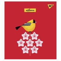 Зошит А5 YES 12арк. лін. мат. ВДЛ+УФ-виб. "Avifauna" №766802(10)(250)