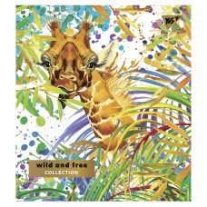 Зошит А5 YES 18арк. кліт. мат. ВДЛ+ УФ-спл+Pantone Gold "Savannah life" №766820(10)(200)