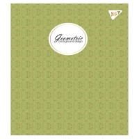 Зошит А5 YES 18арк. кліт. мат. ВДЛ+ УФ-спл+Pantone Gold "Geometric" №766819(10)(200)