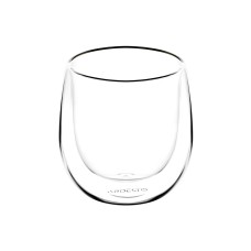 Набір чашок скло (2шт) 120мл "Ardesto" з подвійними стінками для американо №AR2612G(12)