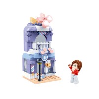 Конструктор "Banbao" Центральна вулиця,перукарня,140дет. №ET806