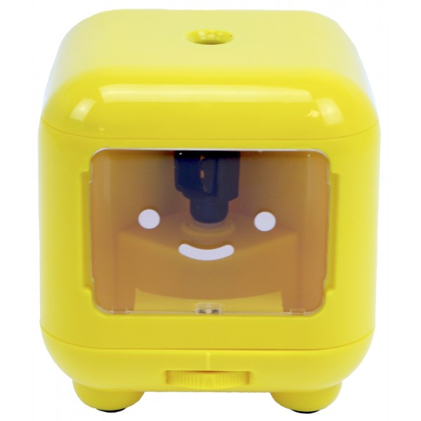 Точилка автомат. "CoolForSchool" №CF40928 жовта на бат.(12)