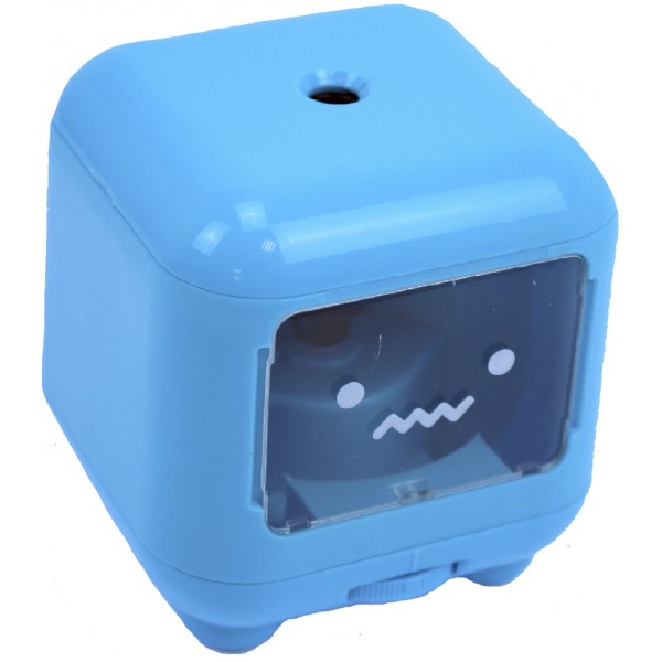 Точилка автомат. "CoolForSchool" №CF40929 блакитна на бат.