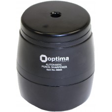 Точилка автомат. "Optima" №O40694 на бат-ці,чорна