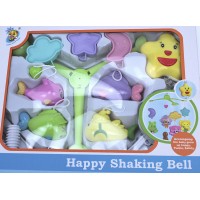 Карусель на ліжечко заводна,підвіски- брязкальця,в кор-ці,36х29х6см №D147-8-9-150(36)