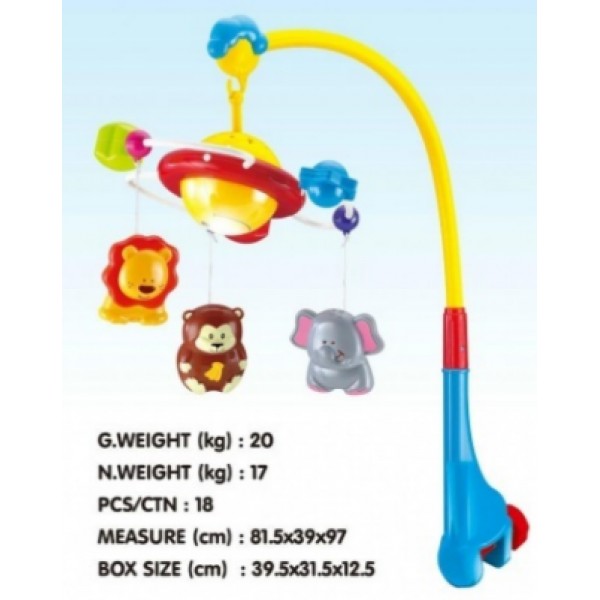 Мобіль на бат-ці,муз,в кор-ці,39,5х31,5х12,5см №SL81017A(18)КІ