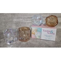 Набір стаканів скло "Yantar&Vesela" (4шт) 280мл (віскі) №767-15/S&T/(10)