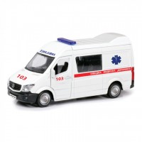 Автомодель "Technodriver"MERCEDES-BENZ SPRINT.швидка№250344U/КіддіСвіт/