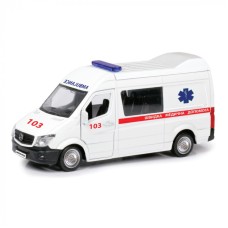 Автомодель "Technodriver"MERCEDES-BENZ SPRINT.швидка№250344U/КіддіСвіт/