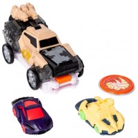 Машина-трансформер "Screechers Wild! S 4 L3 - Лайтнінг Райно №EU685303/КіддіСвіт/