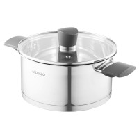 Каструля нерж. "Ardesto Black Gemini" 20см 3л №AR3630G(4)