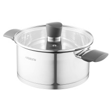 Каструля нерж. "Ardesto Black Gemini" 20см 3л №AR3630G(4)