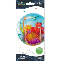 Кулька повітр. фольгована "Динозаврики" 45см №835140/Pelican/(5)