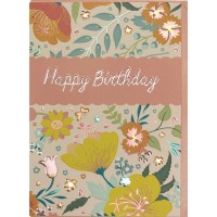 Листівка ручна робота "З Днем народження" №HT-191015-14(6)