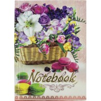 Блокнот А6 96арк. лін. тв. обкл. "Love" /Септима/(10)