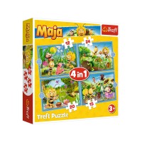 Пазли Trefl 4в1 Пригоди бджілки Мая №34356(8)