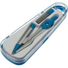 Циркуль "Economix" +грифелі,синій,у футлярі №E81460(12)(288)