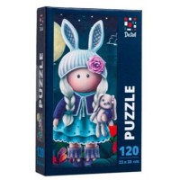 Пазли "Лялька-зайчик" 120ел. №DT100-01(24)