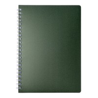 Блокнот пруж. А5 80арк. кліт. пласт. обкл. Office line №681832/Yes/(3)(60)