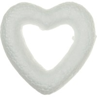 Заготовка пінопласт "Santi" Контурне серце 35мм №742628(5)