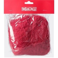 Декор. наповнювач "Сізаль" червоний,30г №BJ21-05113-C