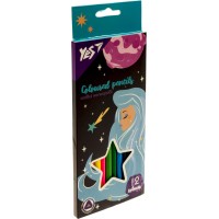 Олівці кольор. 12 кольор. "Yes" №290654 Space Girl(12)