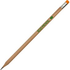 Олівець гр. "Yes" №280622 ECO Pencil Erudite HB трикутн. з гумкою,в пласт. тубі(36)
