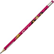 Олівець гр. "Yes" №280601 Barbie HB,з гумкою, в пласт. тубі(36)(360)