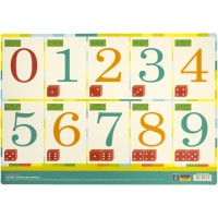 Підкладка для столу "CoolForSchool" №CF61480-07 Цифри А3(8)(160)