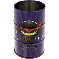 Стакан для ручок метал. "Yes" №470503 "Ninja"(50)