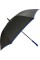 Парасолька жін. тростина напівавтомат "Optima Promo Next" чорно/синя №O98503
