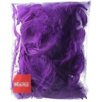 Наповнювач декоративний "Пір'я" для творчих робіт, 10г фіолетовий №BJ21-05115-Y