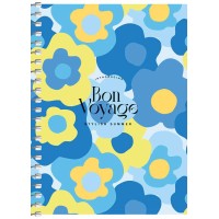 Блокнот пруж. А6 80арк. кліт. карт. "Student" УФ-лак №A6-SC-080-6112K/Школярик/(8)(192)