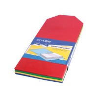 Розділювач сторінок "Economix" №E30810 пласт. кольор. 240х105мм(24)