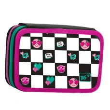 Пенал "Yes" Lovely Smile твердий,подвійн. №HP-01/533384