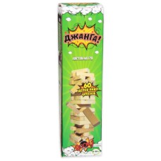 Гра Вежа "Джанга" укр.,60 брусків №30771/Strateg/(6)