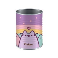 Стакан для ручок метал. "Yes" №470505 "Pusheen"(50)