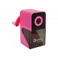 Точилка механ. "Optima" №O40686 з автомат. подачею рожева(12)