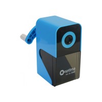 Точилка механ. "Optima" №O40687 з автомат. подачею блакитна(12)