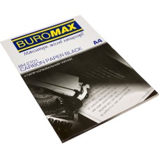 Копірка "Buromax" А4 100арк (чорна) №2701(1)(5)(100)