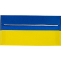Конверт пошт. E65/DL (0+0) скл жовто-синій №2240(10)(500)