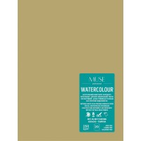 Блок для акварелі 20/250 В5 "Muse" крафт №PB-GB-020-093(4)