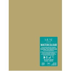 Блок для акварелі 20/250 В5 "Muse" крафт №PB-GB-020-093(4)