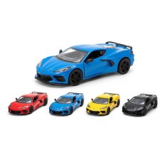 Машина метал. "Kinsmart" Corvette 2021,в кор-ці,16х8х7,5см №KT5432W(24)